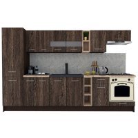Bucatarie MARINA NEW 310 B Wenge / Decor 7648